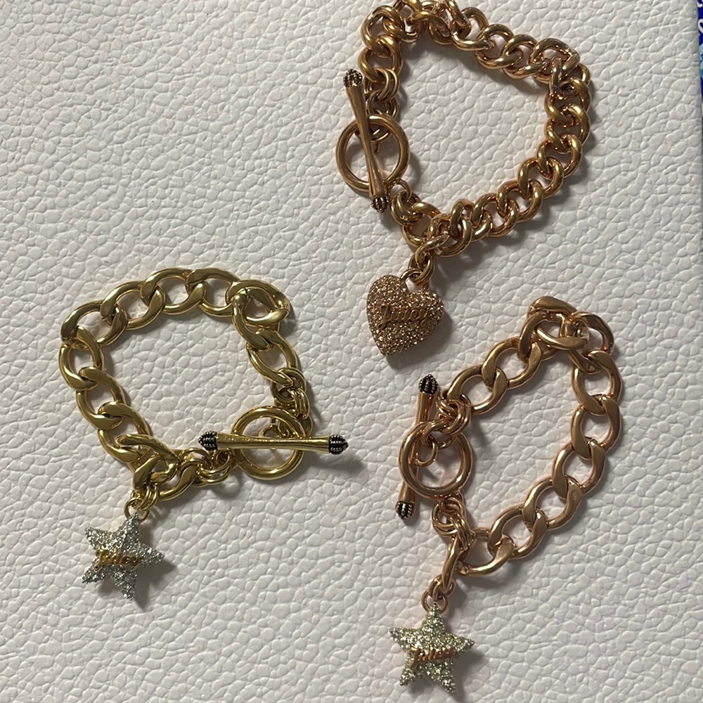 Juicy Couture Pendant Bracelets